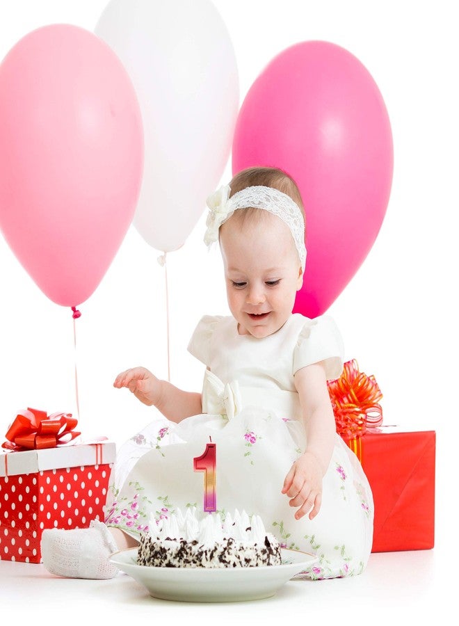 جيت فريش شمعة عيد ميلاد رقم 3 من GET FRESH - شمعة قوس قزح رقم 3 على عصا - شموع أنيقة بألوان قوس قزح لأعياد الميلاد والزفاف والذكرى السنوية - شمعة مثالية لكعكة عيد ميلاد الطفل الثالث - 3 شموع - Image 4