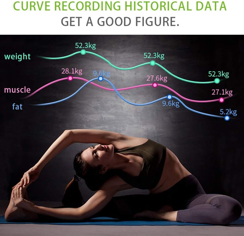 Docooler Smart Health LCD Body Weight Scale - Image 5