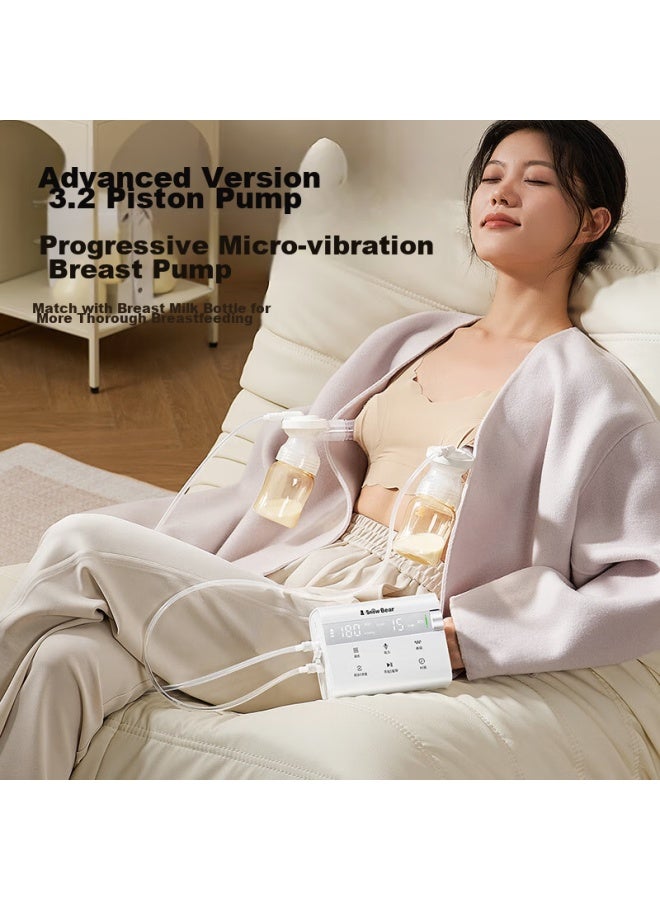 Snow Bear Snowbear Electric Double-sided Breast Pump, Adjustable Without Limits, Fully Automatic, Portable, Milk Extractor, 3061 - Image 2