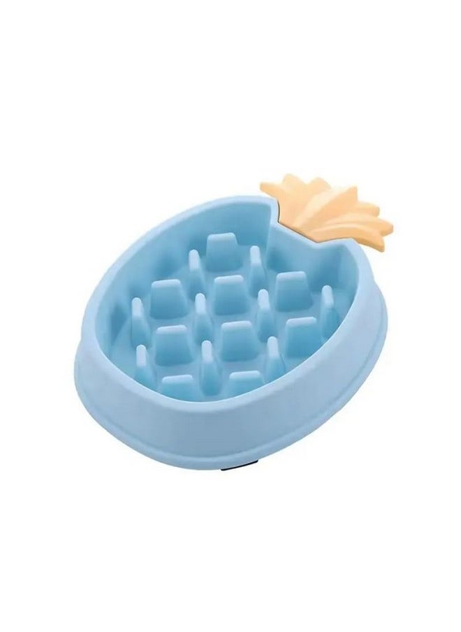 PET 1Pc Cat Slow Feeder Bowl, Elevated Slow Eating Interactive Feeder For Cats, Anti Vomiting Cat Bowl For Food And Water  - Image 1