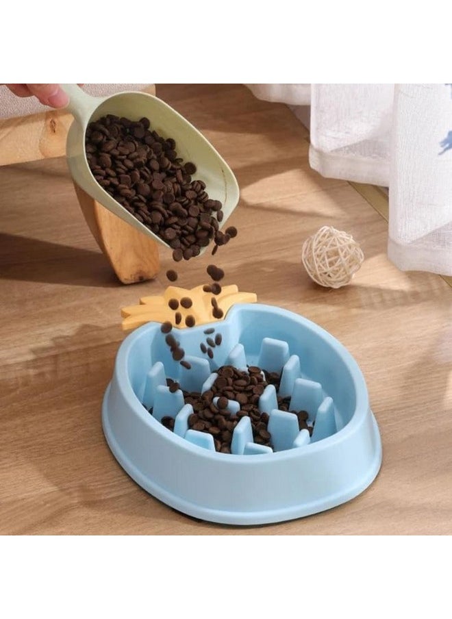PET 1Pc Cat Slow Feeder Bowl, Elevated Slow Eating Interactive Feeder For Cats, Anti Vomiting Cat Bowl For Food And Water  - Image 3