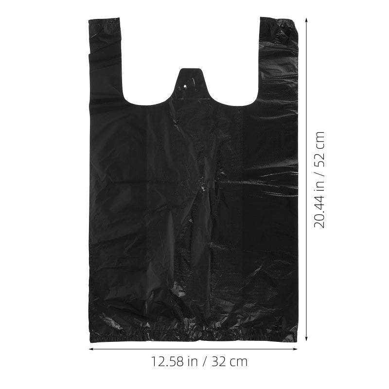 100pcs Kitchen Trash Bags Wastebasket Liners Waste Basket Trash Bags Garbage Can Liners Trash Can Liner Bag Bathroom Waste Basket Liners - Image 3