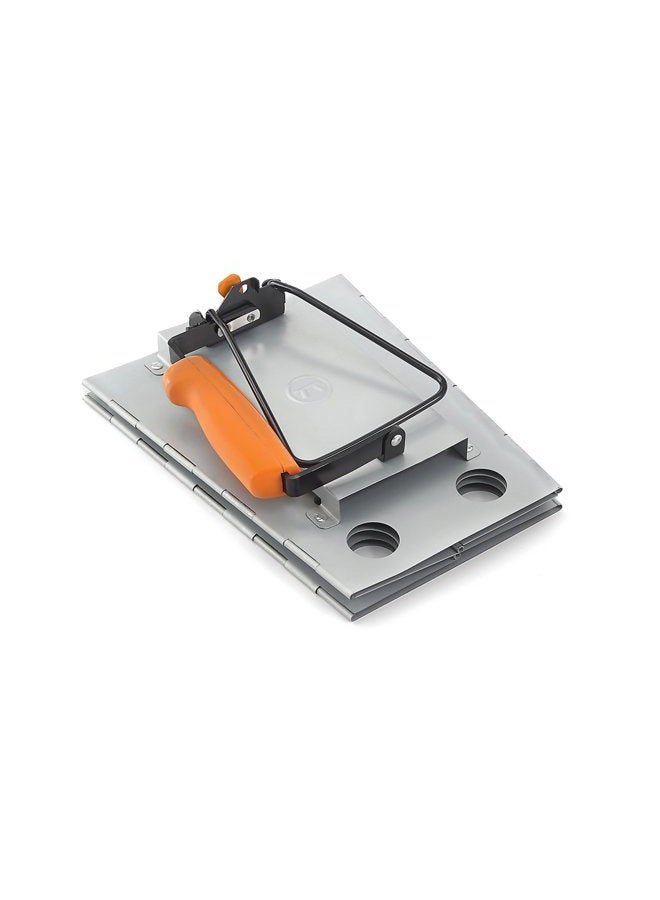 Outset 76356 Collapsible Camping Grill and Chimney Starter, Metallic, 1 ea - Image 2