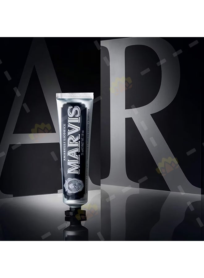 Marvis Liquorice Mint Toothpaste 85ml - Image 2