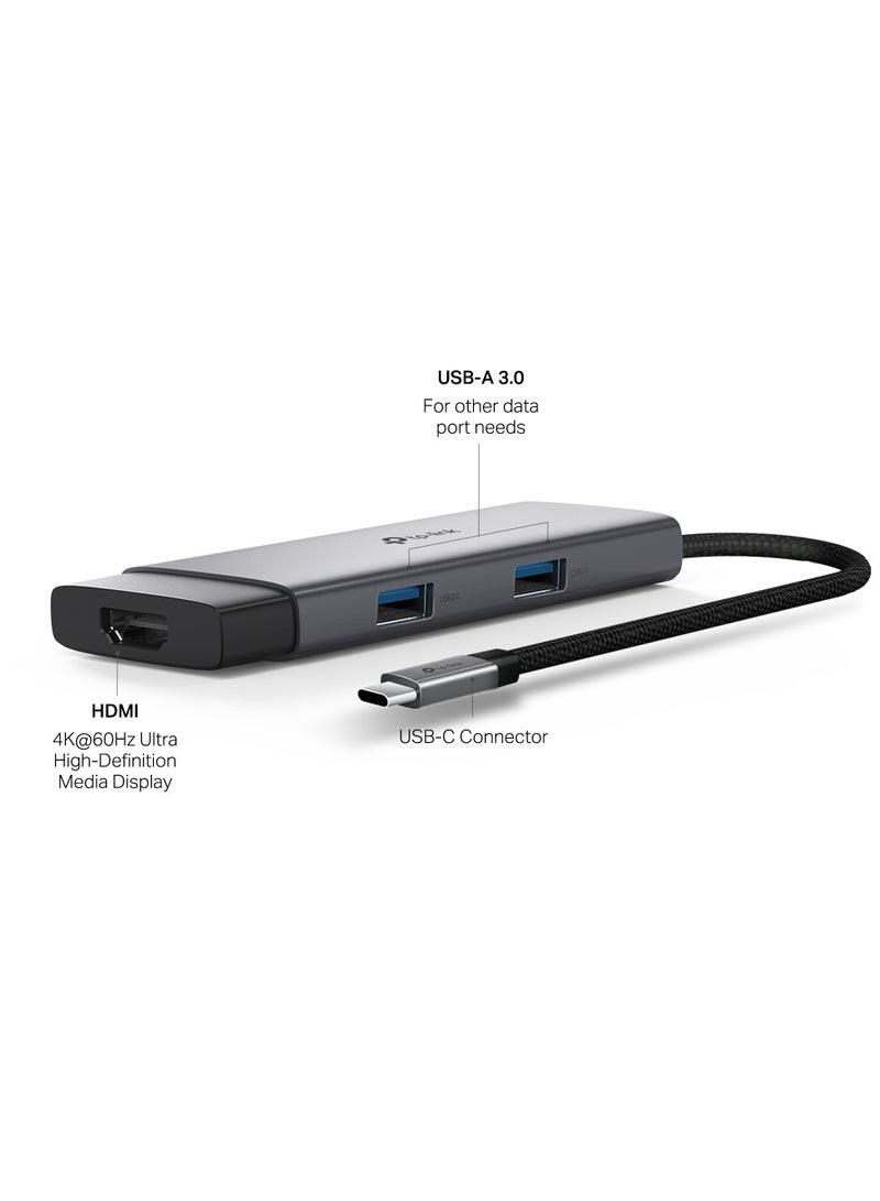 Tp-link Tl Tp-Link UH5020C USB Type-C 5 in 1 Hub - Image 3