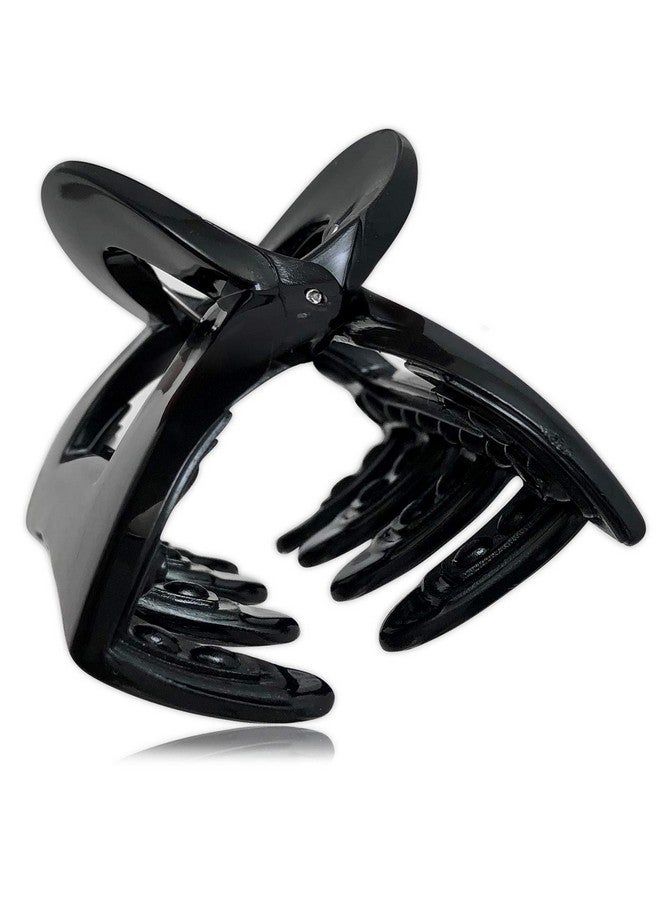 سكانشي مشابك فك Scunci No-Slip Grip مقاس 5.5 سم، للنساء والرجال، ثبات طوال اليوم، قطعتان في العبوة (عبوة واحدة إجمالاً) - Image 3