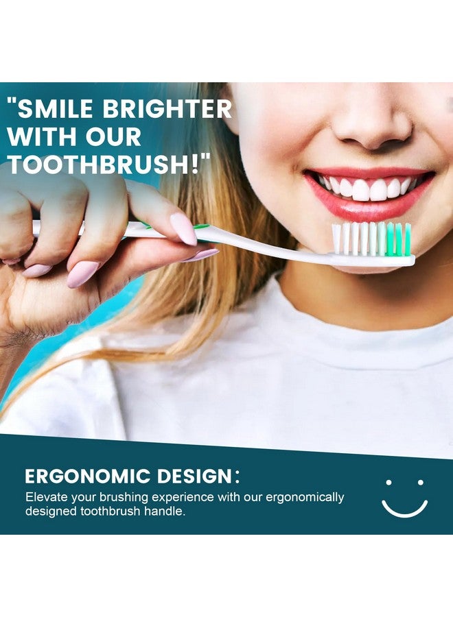 Navona 150 PCS Individually Wrapped Bulk Toothbrush Pack, Disposable Toothbrush, Soft Toothbrush for Adult or Kid, Soft Bristle Toothbrush, Ergonomics Handle, Perfect for Travel, Hotel, Donation - Image 5