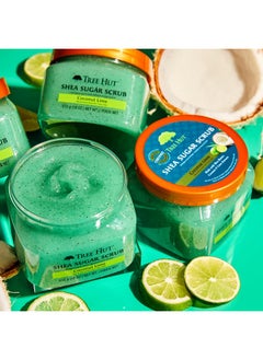 Tree Hut Tree Hut Shea Sugar Body Scrub Coconut Lime 18 oz  - Image 2