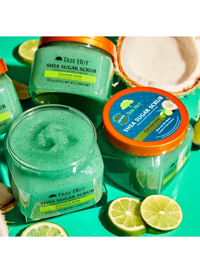 تري هت مقشر الجسم بزبدة الشيا والسكر وجوز الهند والليمون من تري هت، 18 أونصة - Image 2