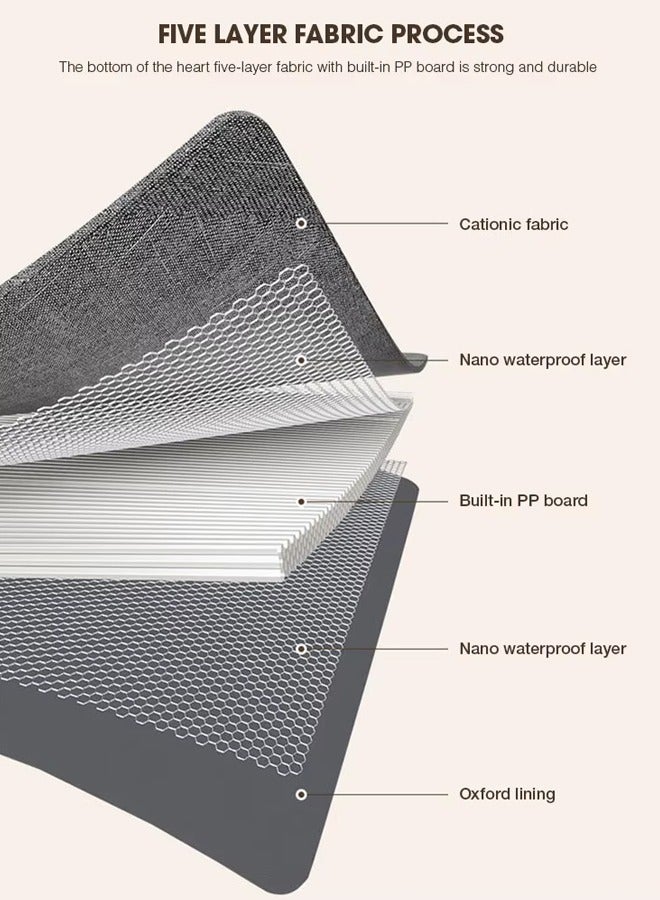 Foldable Clothes Storage Box, Large Capacity Storage Bag, Waterproof Clothes Storage Box,Storage Bins Organizer with Handle, Closet Storage Bins with Handles, Closet Shelf Organizer and Storage,Large Capacity Reinforced,for quilts, blankets, bedding,etc - Image 5