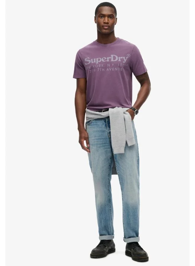 Superdry Tonal Venue Logo T Shirt