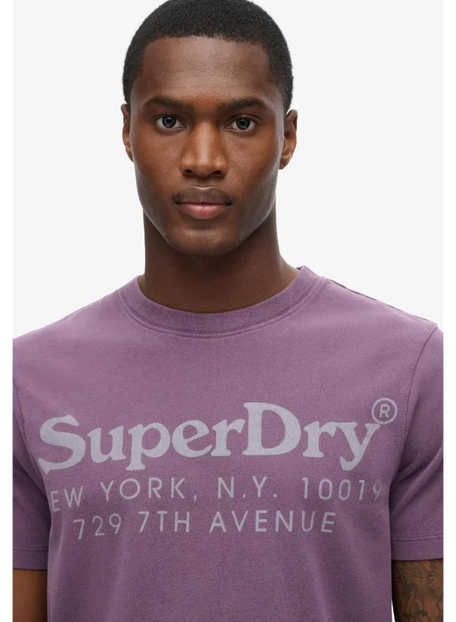 Superdry Tonal Venue Logo T Shirt