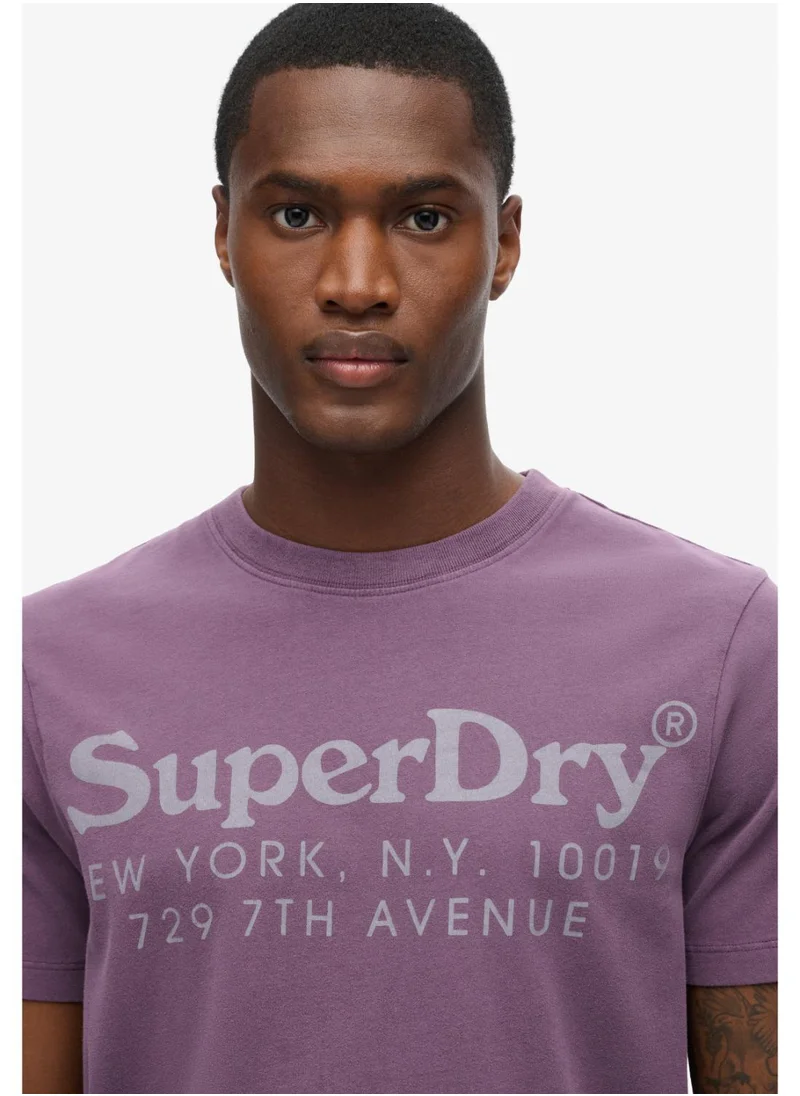 Superdry Tonal Venue Logo T Shirt