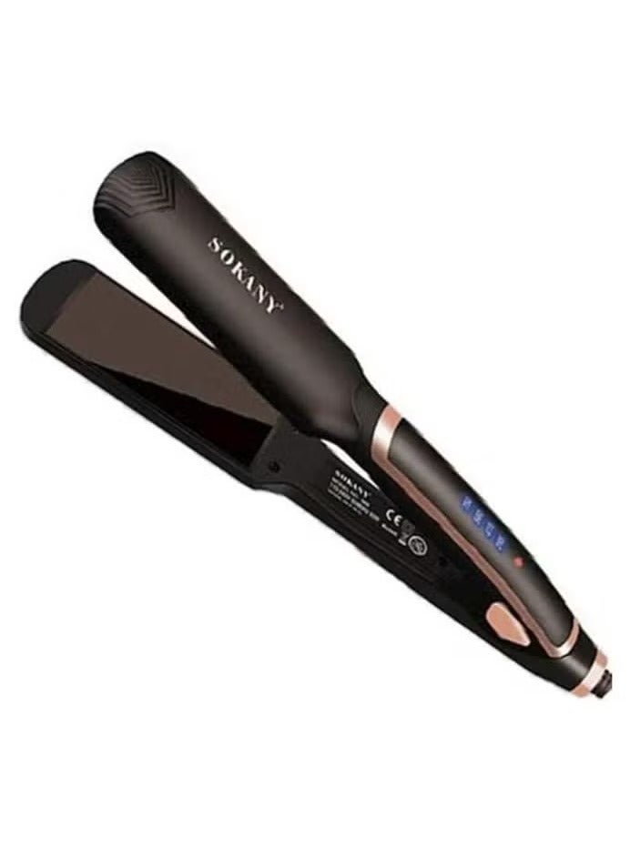sokany SK-966 Hair Straightener -Black - Image 4