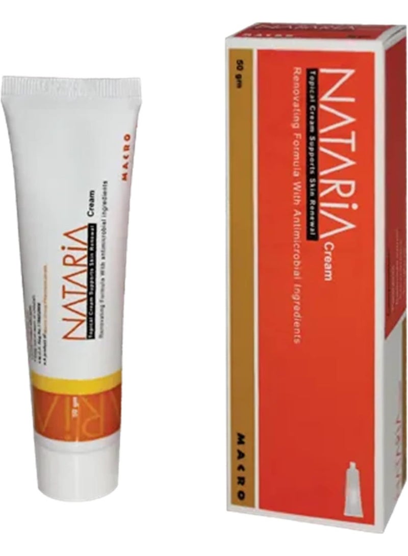 ماكرو ناتاريا كريم موضعي - كريم مطري للبشرة بخصائص مضادة للبكتيريا - 50 جم - Image 4
