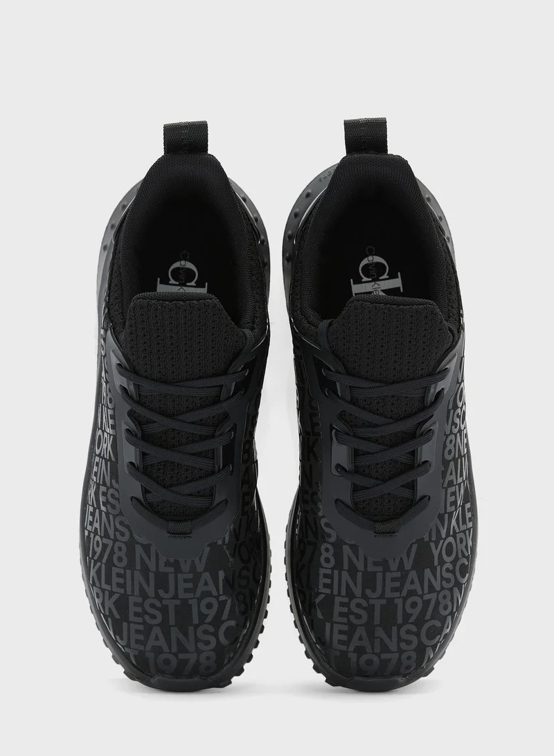 Calvin Klein Jeans Lace Up Low Top Sneakers