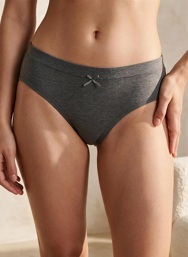 Splash FAV Intimates Elastic Waist Bow Briefs