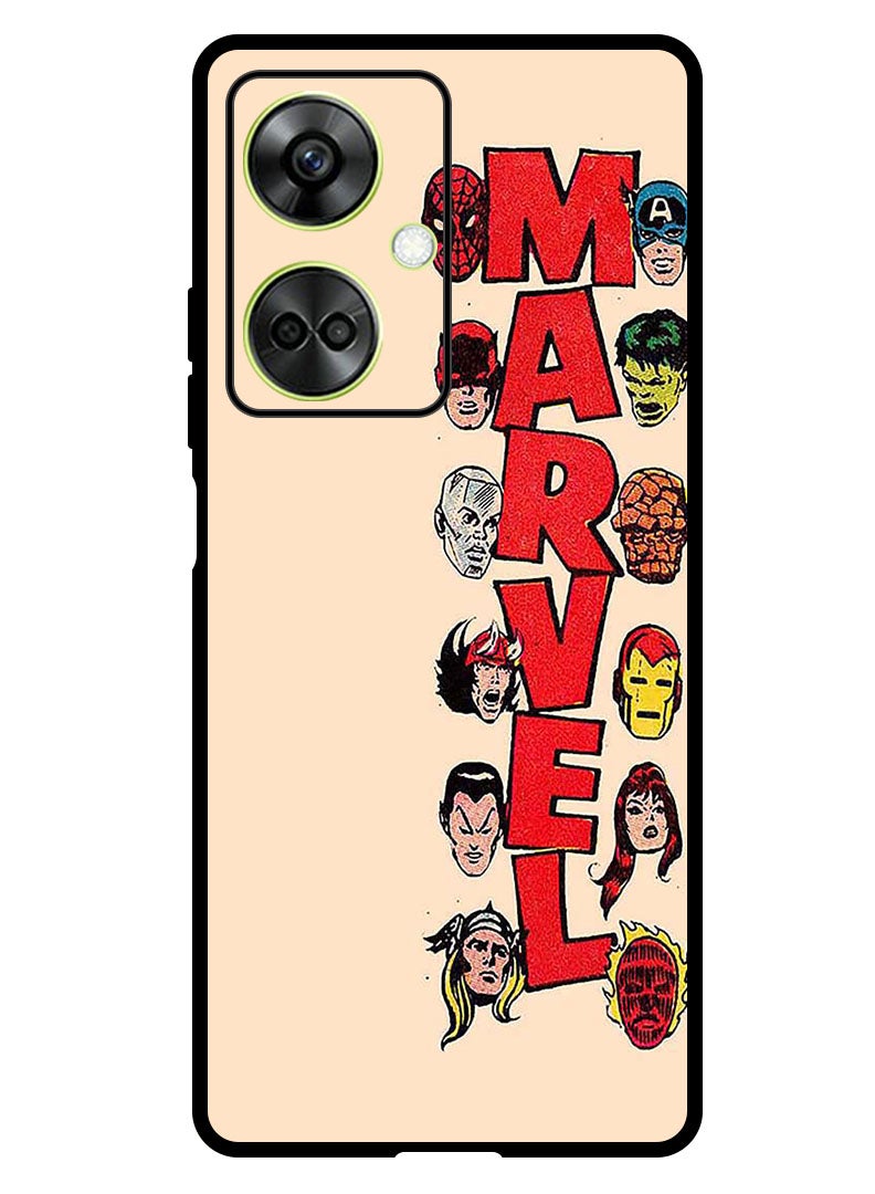 Theodor Protective Case Anti Scratch Shock Proof Bumper Cover For OnePlus Nord CE 3 Marevl - Image 1