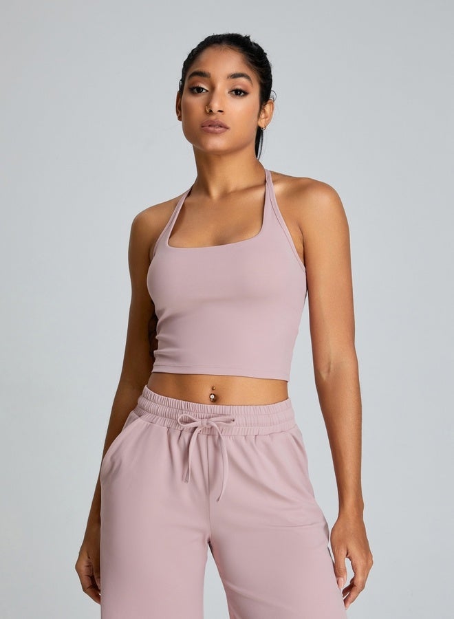 KAWN.YOGA Womens Athletic Tank Top with Square Neckline  - Image 3