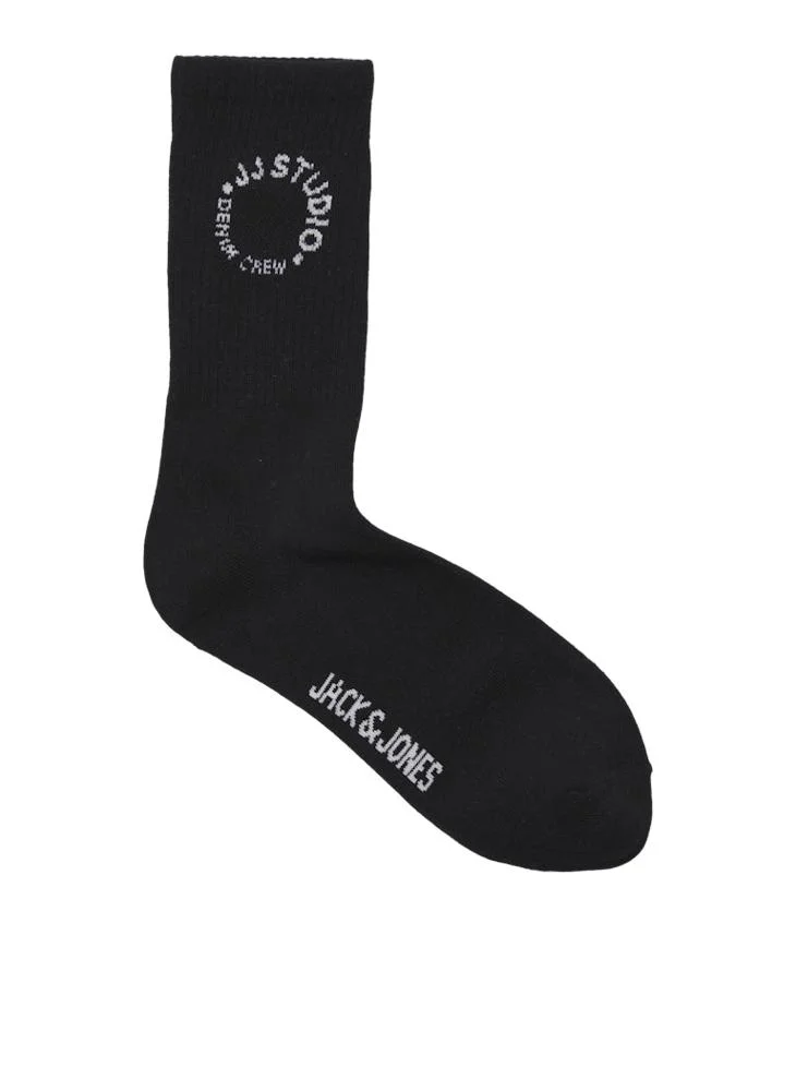 جاك اند جونز Jacmarcus 3 Pack Tennis Crew Socks