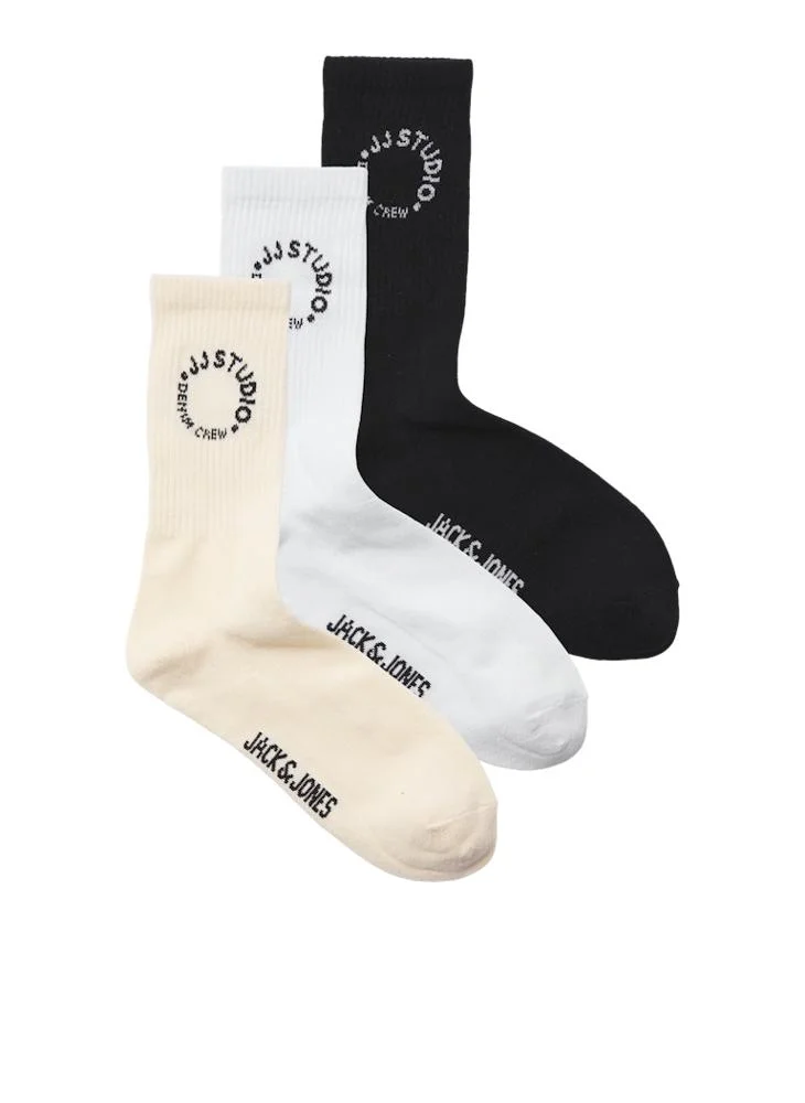 JACK & JONES Jacmarcus 3 Pack Tennis Crew Socks