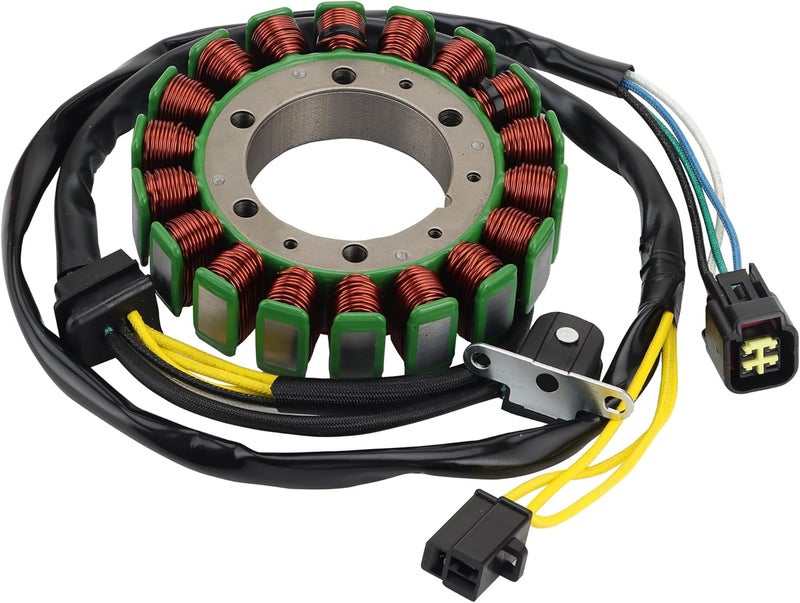 WOOSTAR 18 Coil 7 Wire Stator Magneto Replacement for Suzuki DR650 1996-2016 XF650 Freewind 1997-2001 - Image 1