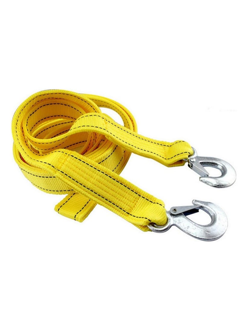 RATSAW Car Tow Rope 4 Meters Thick Strong Nylon Tow Rope High Strength Emergency Towing Rope Cable Cord Heavy Duty Recovery Securing Rope with Hooks - Image 5