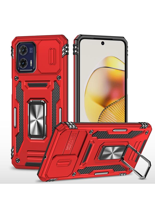The Bros Motorola Moto G73 Armor PC + TPU Camera Shield Phone Case