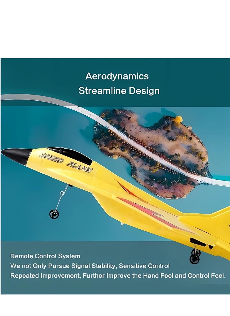 Drone Toys for Kid, Remote Control Aircraft Hobby, Remote Control Aircraft Model, Jet Fighter Stunt Remote Control Aircraft, Remote Control Aircraft Toys, Epp Foam Remote Control Aircraft Glider Fighter Air