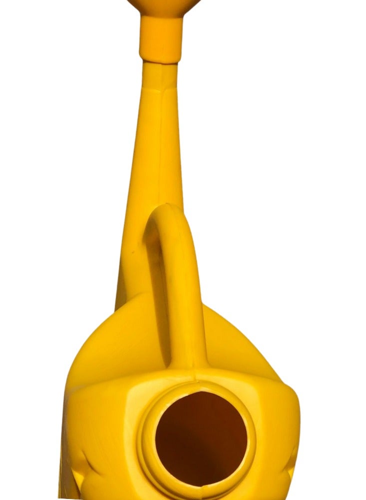 إس إن إتش علبة سقي، رشاشات مياه للنباتات، غلاية سقي النباتات | 5 لتر | أداة بستنة بلاستيكية ممتازة لسقي النباتات، دش مياه البستنة، الري، الأسمدة ورذاذ المبيدات الحشرية | تأتي مع فوهة دش قابلة للفصل | متوفرة باللون الأصفر. - Image 4