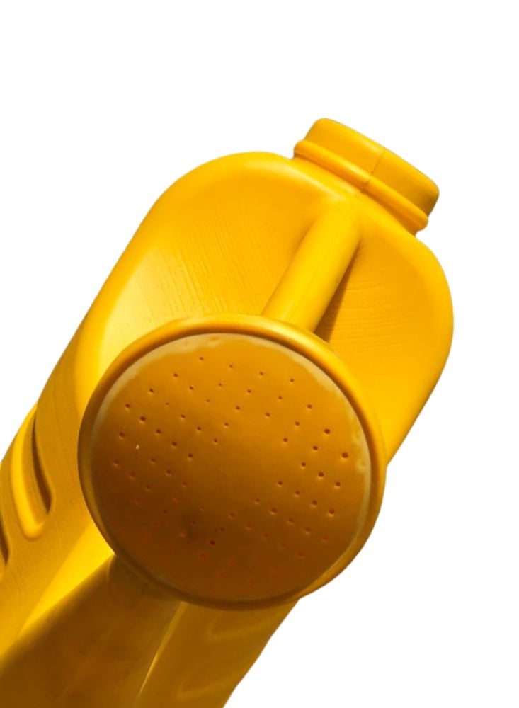 إس إن إتش علبة سقي، رشاشات مياه للنباتات، غلاية سقي النباتات | 5 لتر | أداة بستنة بلاستيكية ممتازة لسقي النباتات، دش مياه البستنة، الري، الأسمدة ورذاذ المبيدات الحشرية | تأتي مع فوهة دش قابلة للفصل | متوفرة باللون الأصفر. - Image 5