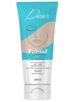 DEAR Dear Facial Cleanser for Oily Skin and Acne 200 ml  - Image 1