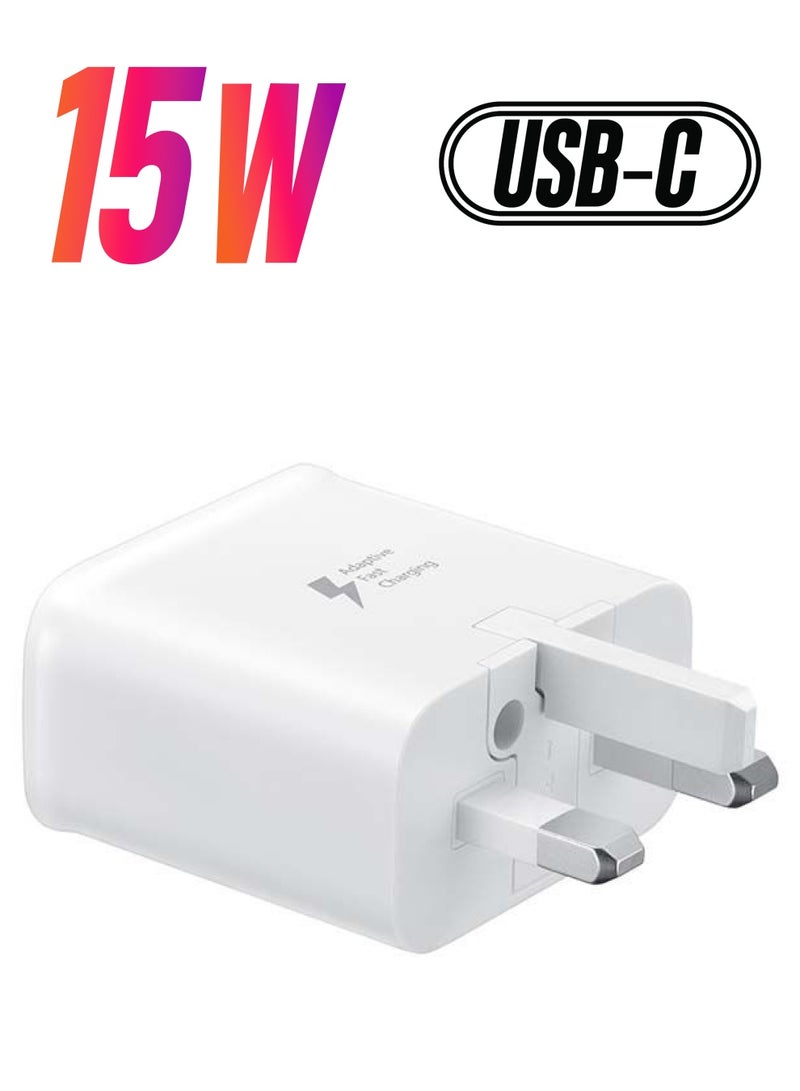USB Type-C Travel Adapter 15W White - Image 1