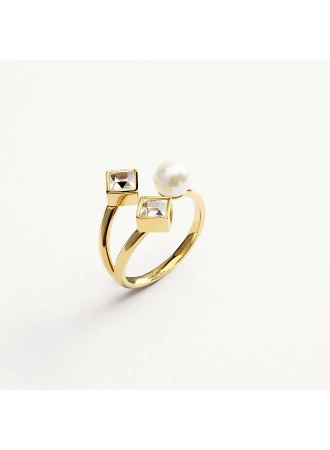 Karl Lagerfeld  Klayr230 Pearl Rings for Women | Best Price UAE