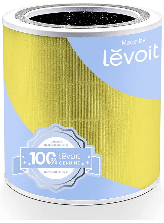 LEVOIT LEVOIT Genuine Core 400S-P Air Purifier Pet Allergy Replacement Filter, Supports HEPA Sleep Mode, High-Efficiency Activated Carbon for Removal of Pollen, Allergen, Core 400S-RF-PA, 1 Pack, Yellow  - Image 1