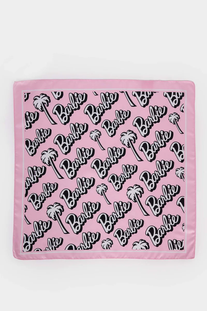 ديفاكتو Girl Printed Barbie Licensed Shawl