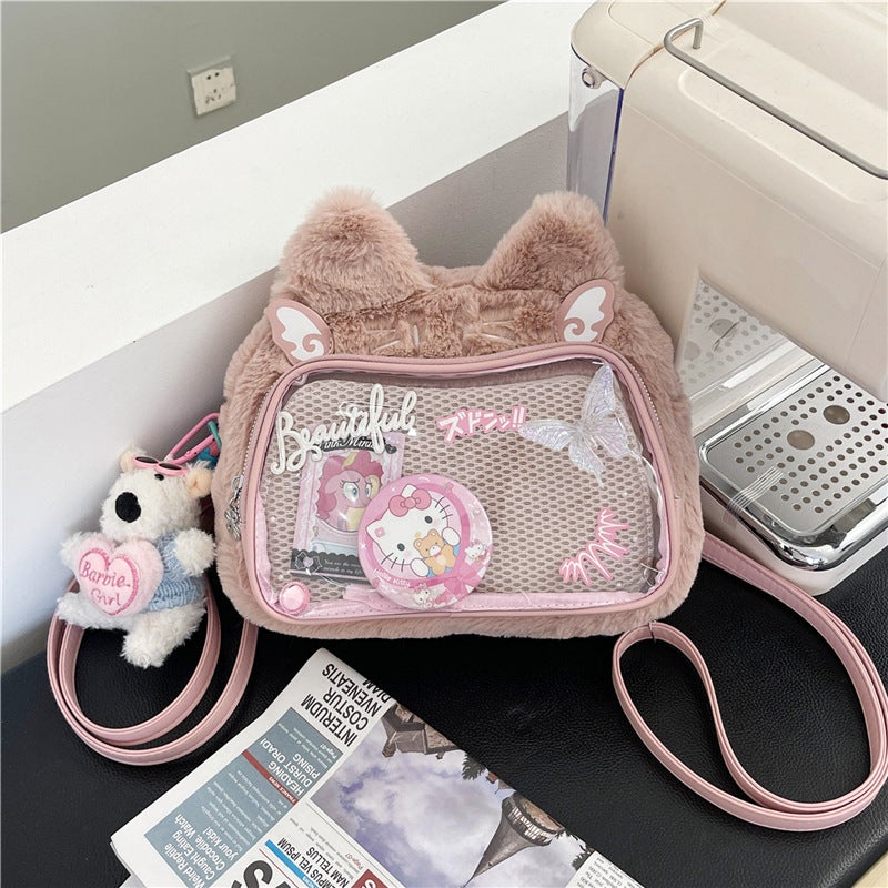 Japanese Style Cat Ear Backpack for Students - Image 2