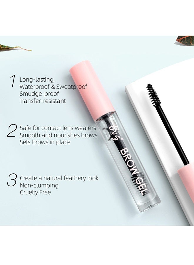 bvg Brow Gel Clear Eyebrow Shaping Wax Eyebrow Styling Soap Gel Brows Shaping Cream Natural Eyebrows Brow Lift Wax Clear Eyebrow Glue Gel Eyebrow Soap Kit Waterproof Brow Soap 4.5g - Image 4