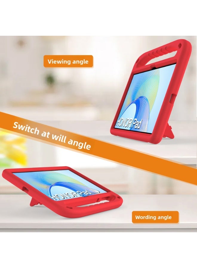 Suitable for Honor Pad X8a 11.0-inch 2024 compatible housing, lightweight EVA child friendly shock and drop resistant protective case with handle and hidden bracket cover - Image 4