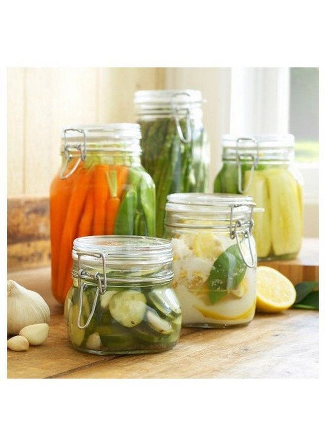 Bormioli Rocco 5L Swing Top Large Glass Fido Canning Jar  - Image 3