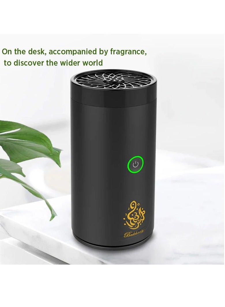 Bukhoor USB Type-C Power Rechargeable Incense Burner Quran Speaker With Remote - Image 2