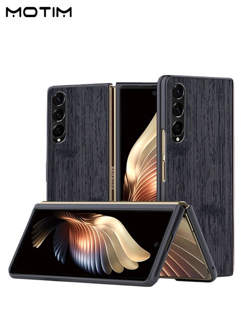 حافظة سامسونج جالاكسي زد فولد 4 الواقية القابلة للطي من سامسونج Galaxy Z Fold 4، غطاء حماية شامل بزاوية 360 درجة، واقي شاشة مدمج وواقي عدسة الكاميرا، غطاء مضاد للصدمات ومضاد للسقوط والخدوش