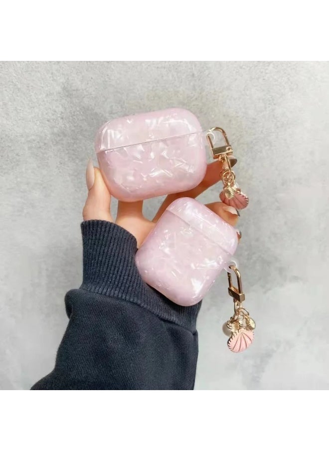 Generic - For Apple AirPods Pro2 Earphone Protective Case 1st Generation Soft Shell AirPods 4leopard Slipsshell Pattern Motorcycle Equipme-Color:Pink-Applicable Model:airpods Pro - Image 1
