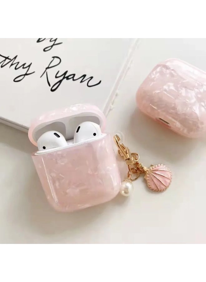 Generic - For Apple AirPods Pro2 Earphone Protective Case 1st Generation Soft Shell AirPods 4leopard Slipsshell Pattern Motorcycle Equipme-Color:Pink-Applicable Model:airpods Pro - Image 1