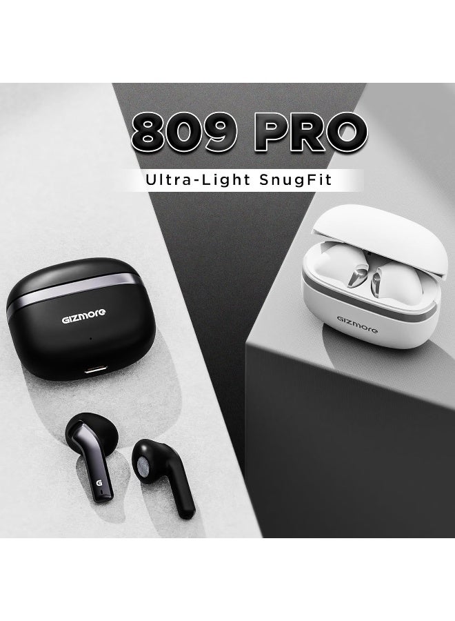 Gizmore Renewed - TWS 809 Pro Bluetooth 5.3 In-Ear Wireless Earbuds - Image 2