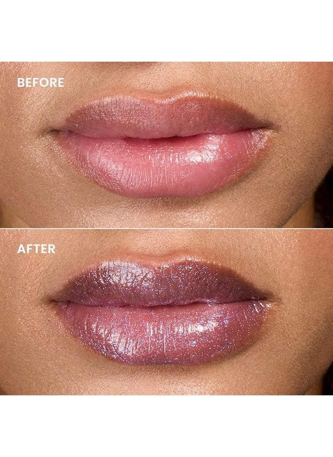 Wonderskin - WONDER BLADING Top Gloss - Clear Lip Gloss, High Shine Finish, Hydrating Lip Gloss, Lip Makeup (Glitter Blue) - Image 1