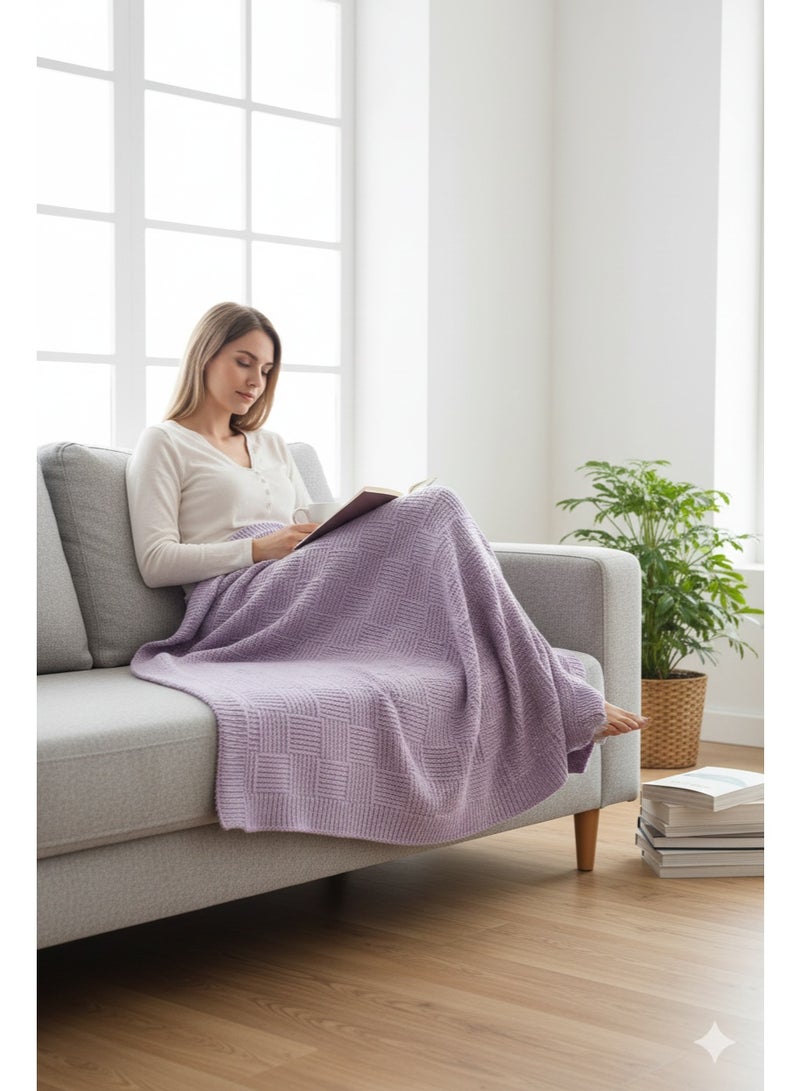 Nile Weave Elegant Egyptian Cotton Leno Throw Blanket – ultra-soft, lightweight, and beautifully crafted. Enjoy luxurious comfort, breathable warmth, and timeless sophistication in any room. - Image 2