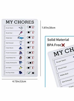 Y&D Chore Chart, Daily to Do List, Memo Checklist Board  - Image 2