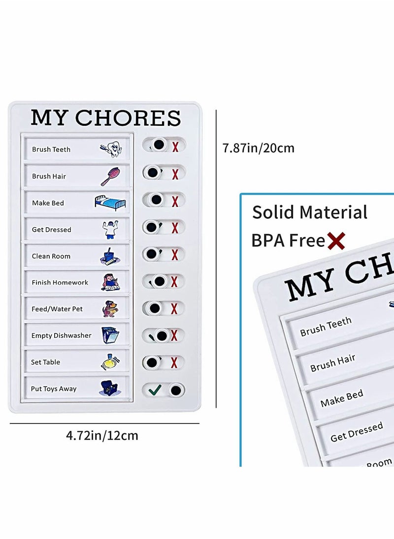 Y&D - Chore Chart, Daily to Do List, Memo Checklist Board - Image 1