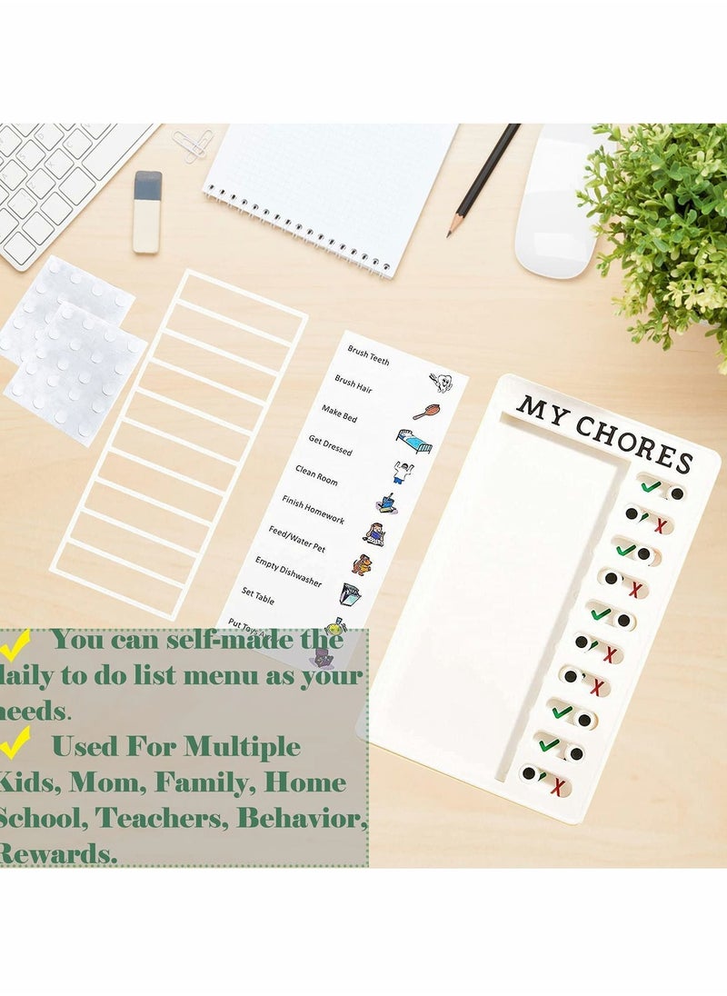 Y&D - Chore Chart, Daily to Do List, Memo Checklist Board - Image 1